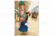 Cuadro numerado para pintar Autumn Street - Elegant Woman With a Package Waiting for a Carriage 148453 additionalThumb 5