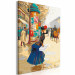 Cuadro numerado para pintar Autumn Street - Elegant Woman With a Package Waiting for a Carriage 148453 additionalThumb 3