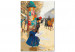 Cuadro numerado para pintar Autumn Street - Elegant Woman With a Package Waiting for a Carriage 148453 additionalThumb 6