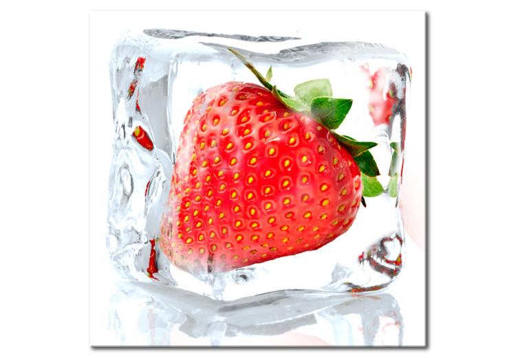 Impresión en metacrílato Frozen Strawberry [Glass] 92863 additionalImage 2