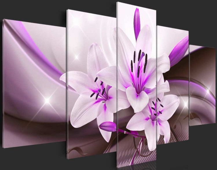 Impresión en metacrílato Violet Desert Lily [Glass] 92373 additionalImage 6