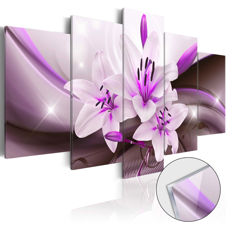 Impresión en metacrílato Violet Desert Lily [Glass] 92373
