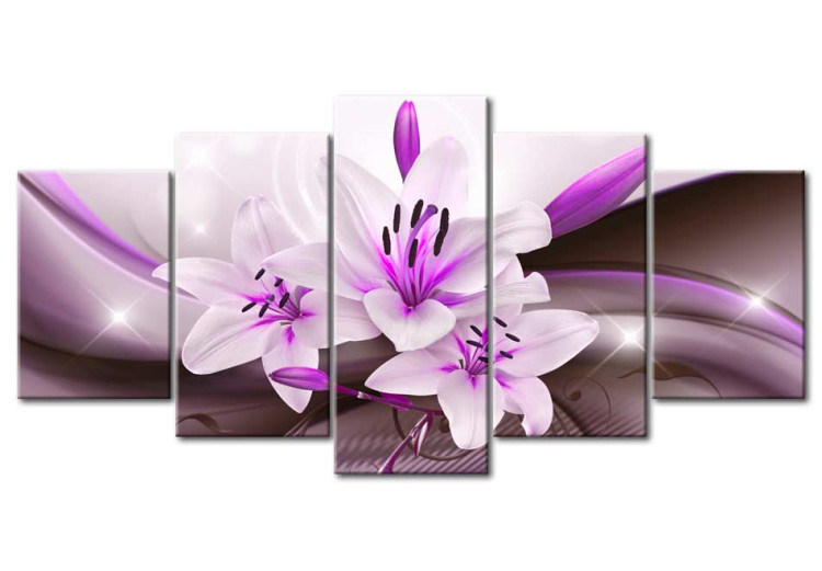 Impresión en metacrílato Violet Desert Lily [Glass] 92373 additionalImage 2