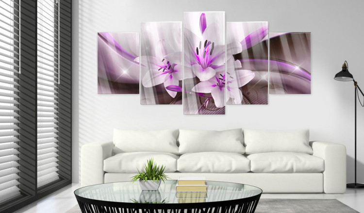 Impresión en metacrílato Violet Desert Lily [Glass] 92373 additionalImage 3