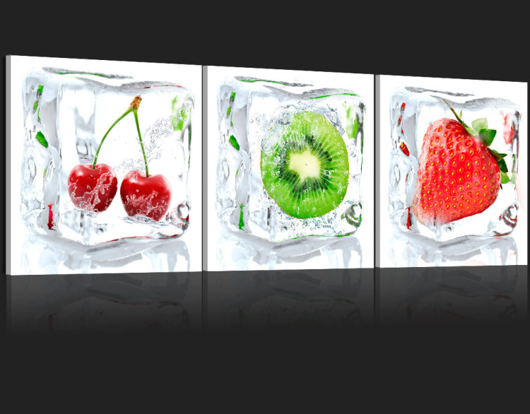 Cuadro acrílico Frozen Fruits [Glass] 92873 additionalImage 6