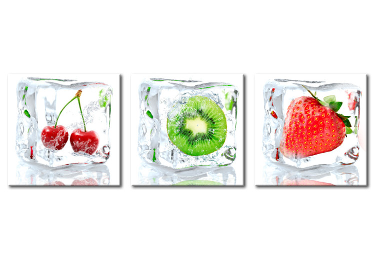 Cuadro acrílico Frozen Fruits [Glass] 92873 additionalImage 2