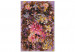 Cuadro numerado para pintar Dry Flowers - A Stately Bouquet in Shades of Pink and Brown, Purple Background 146193 additionalThumb 7