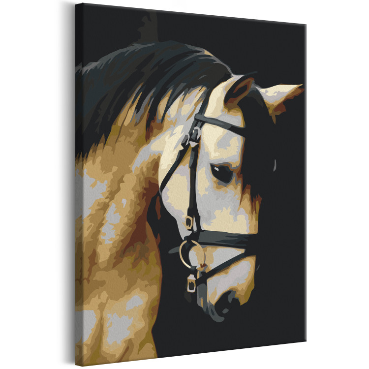Cuadro para pintar con números Horse Portrait  132314 additionalImage 5