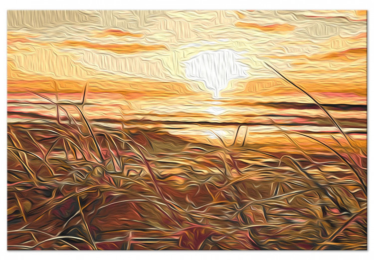  Dibujo para pintar con números Warm Breeze - Glittering Setting Sun Against the Sea 145214 additionalImage 5