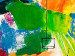 Cuadro decorativo Pasión (1 pieza) - abstracción colorida en fondo blanco 48414 additionalThumb 4