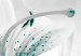 Impresión en el vidrio acrílico Sapphire Lilies [Glass] 92514 additionalThumb 4