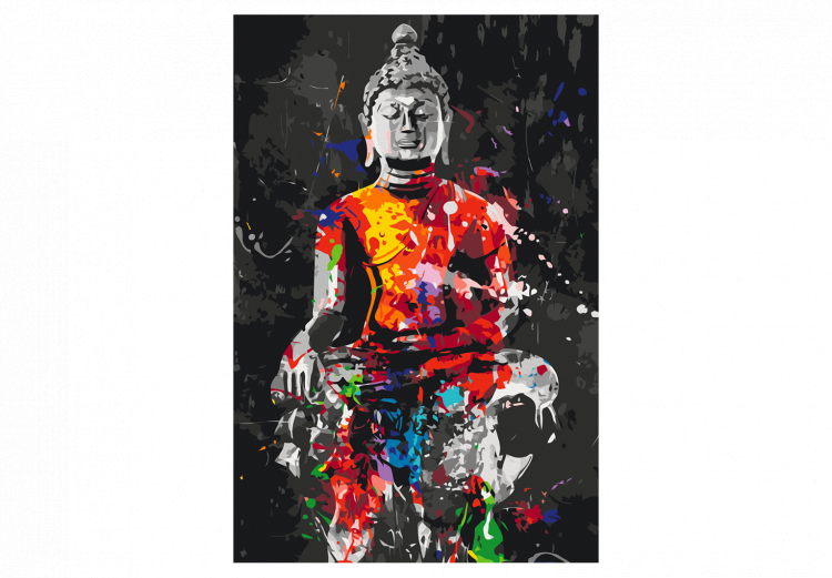 Cuadro para pintar por números Buddha in Colours 127434 additionalImage 7