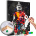 Cuadro para pintar por números Buddha in Colours 127434