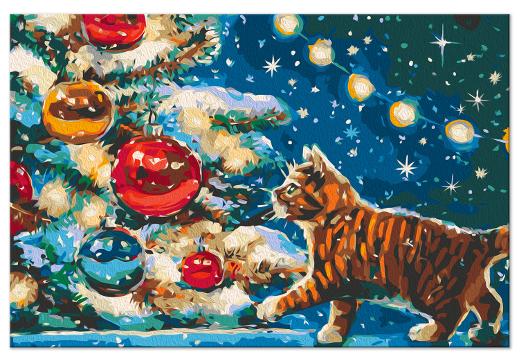 Dibujo para pintar con números Christmas Tree 138034 additionalImage 7
