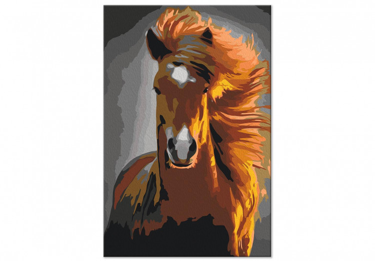 Cuadro numerado para pintar Galloping Horse 138434 additionalImage 5