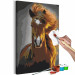Cuadro numerado para pintar Galloping Horse 138434 additionalThumb 6