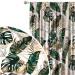 Cortina Elegance of leaves - composition in shades of green and gold 147234