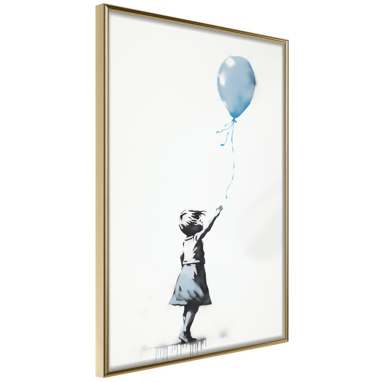 Cartel Blue Balloon - A Child’s Figure on Banksy-Style Graffiti 151764 additionalImage 6