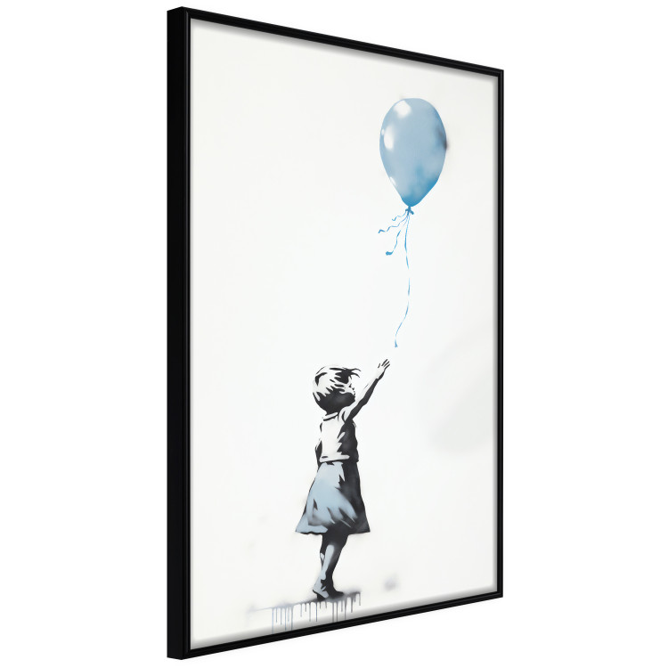 Cartel Blue Balloon - A Child’s Figure on Banksy-Style Graffiti 151764 additionalImage 5