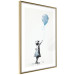 Cartel Blue Balloon - A Child’s Figure on Banksy-Style Graffiti 151764 additionalThumb 7