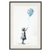 Cartel Blue Balloon - A Child’s Figure on Banksy-Style Graffiti 151764 additionalThumb 20