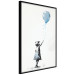Cartel Blue Balloon - A Child’s Figure on Banksy-Style Graffiti 151764 additionalThumb 5