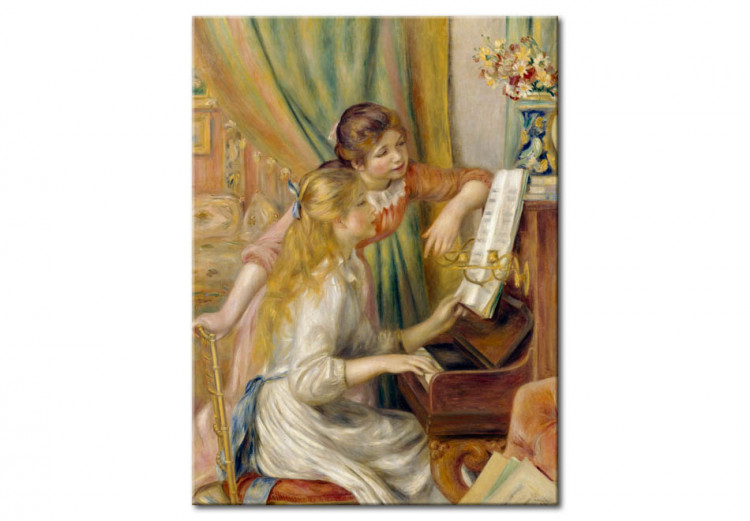 Mujer tocando el piano pintura por números para adultos Pintura