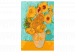 Cuadro para pintar con números Van Gogh's Sunflowers 127484 additionalThumb 7