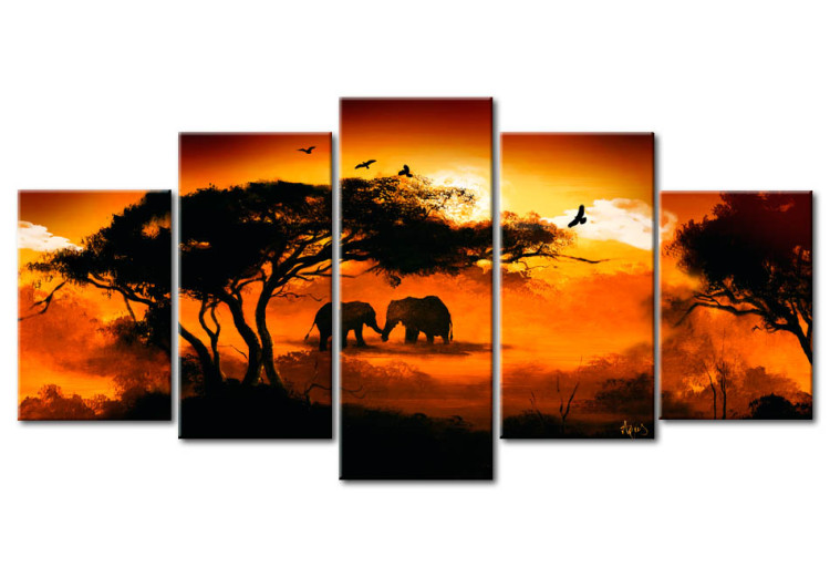 laminas decorativas pared - Imagen de elefante africano para