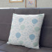 Cojín de microfibra Balloons in the sky - white and blue motif with clouds and stars cushions 147005 additionalThumb 3