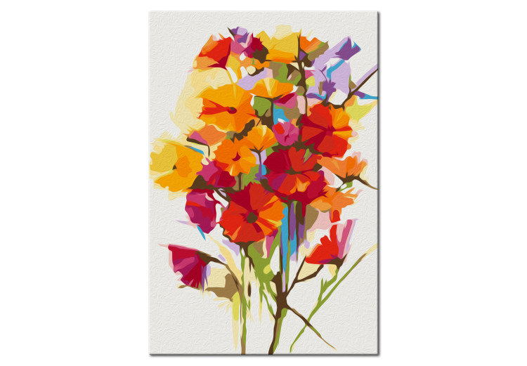 Cuadro para pintar por números Summer Flowers 107615 additionalImage 6
