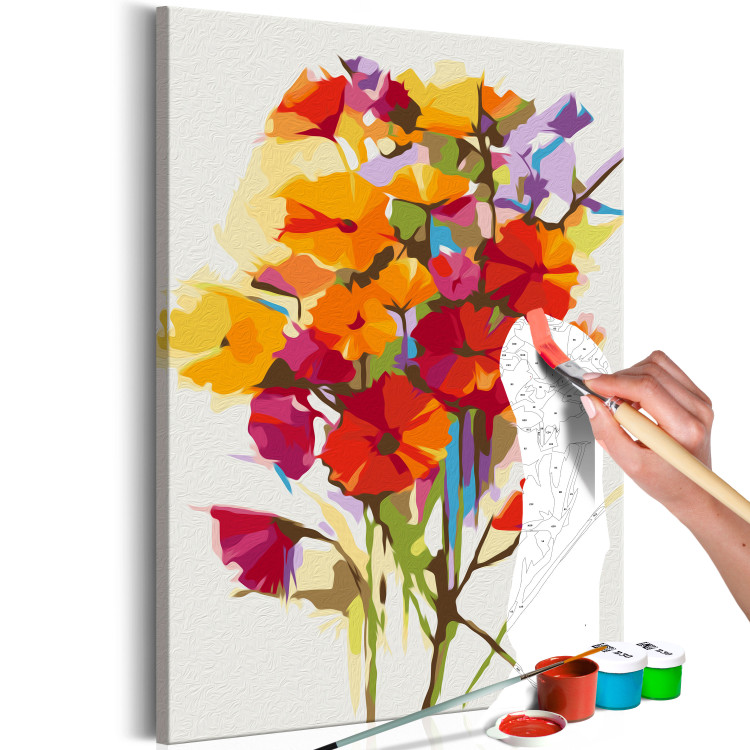 Cuadro para pintar por números Summer Flowers 107615 additionalImage 3