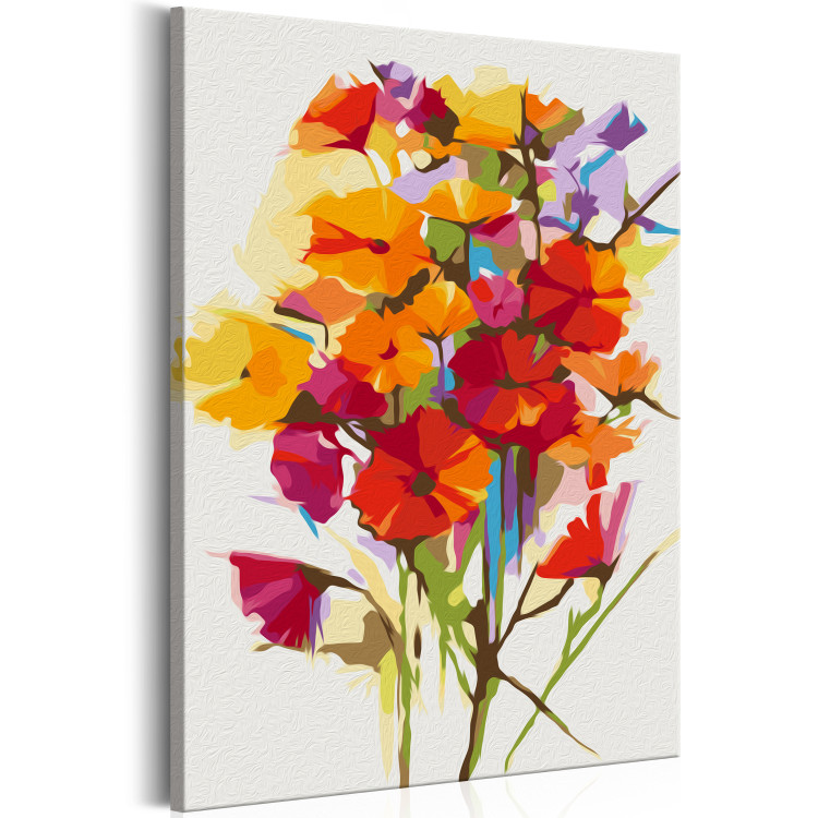 Cuadro para pintar por números Summer Flowers 107615 additionalImage 4
