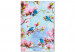 Cuadro para pintar con números Spring Time Songs - Blue Birds Between Cherry Blossoms 144615 additionalThumb 3