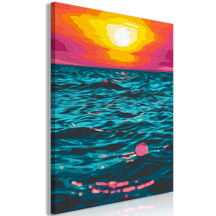 Cuadro para pintar por números Royal Sea - Sunset in Turquoise Water 145215 additionalImage 6