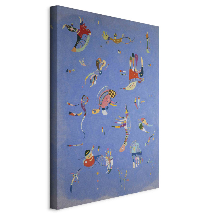 Cuadro XXL Blue Sky - A Composition With Abstract Forms by Kandinsky [Large Format] 151645 additionalImage 2