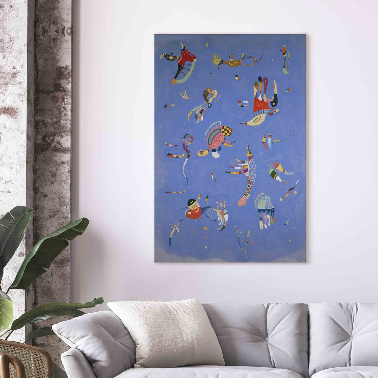 Cuadro XXL Blue Sky - A Composition With Abstract Forms by Kandinsky [Large Format] 151645 additionalImage 5