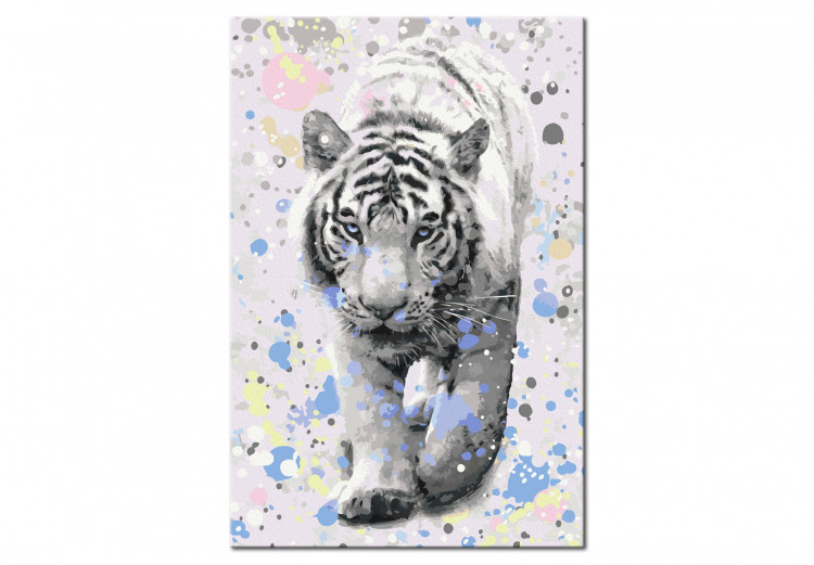  Dibujo para pintar con números White Tiger  128355 additionalImage 6