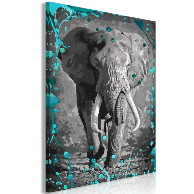 Cuadro numerado para pintar Big Elephant 142755 additionalImage 7