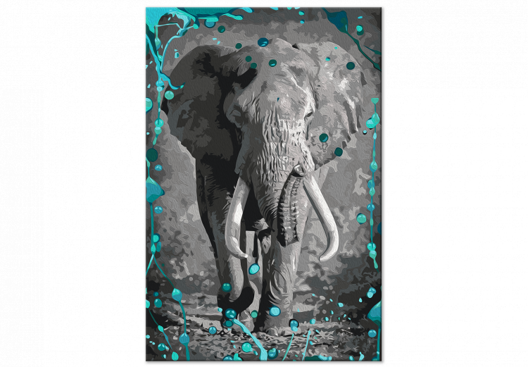 Cuadro numerado para pintar Big Elephant 142755 additionalImage 6