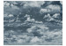 Fotomural decorativo Cielo oscuro - nubes grises sobre fondo azul oscuro 59855 additionalThumb 1