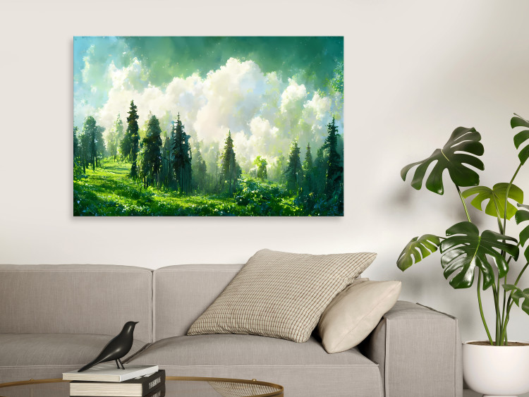 Decorativos picture landscape tree canvas painting for living room
