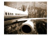 Fotomural Un avión partiendo de la ciudad 60275 additionalThumb 1