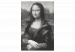 Cuadro para pintar por números Black and White Mona Lisa 127485 additionalThumb 7