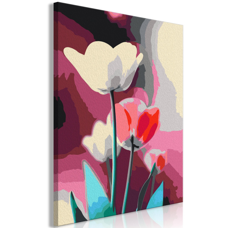  Dibujo para pintar con números Colorful Tulips 138485 additionalImage 4
