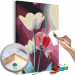  Dibujo para pintar con números Colorful Tulips 138485