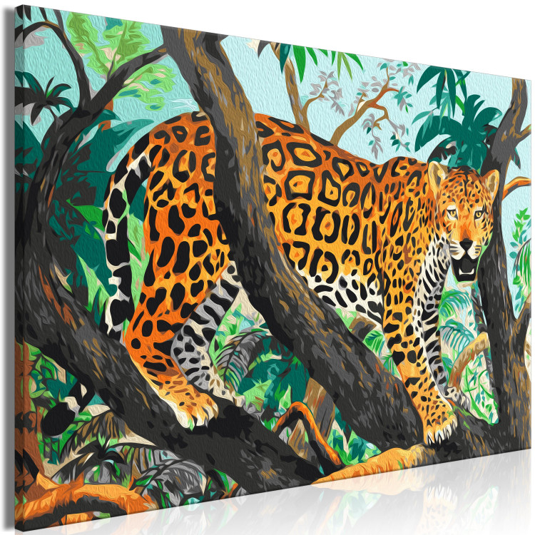 Cuadro para pintar con números Jungle Jaguar 138495 additionalImage 6