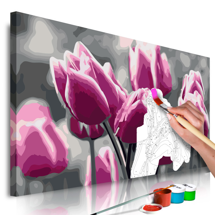 Cuadro para pintar por números Campo de tulipanes 107506 additionalImage 3