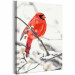  Dibujo para pintar con números Red Bird 131436 additionalThumb 5