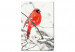  Dibujo para pintar con números Red Bird 131436 additionalThumb 6